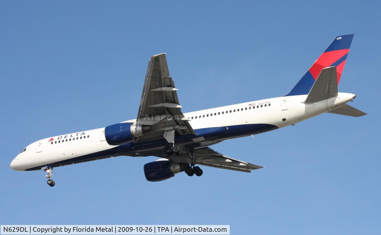 N629DL, 1987 Boeing 757-232 C/N 22919, Delta 757-200