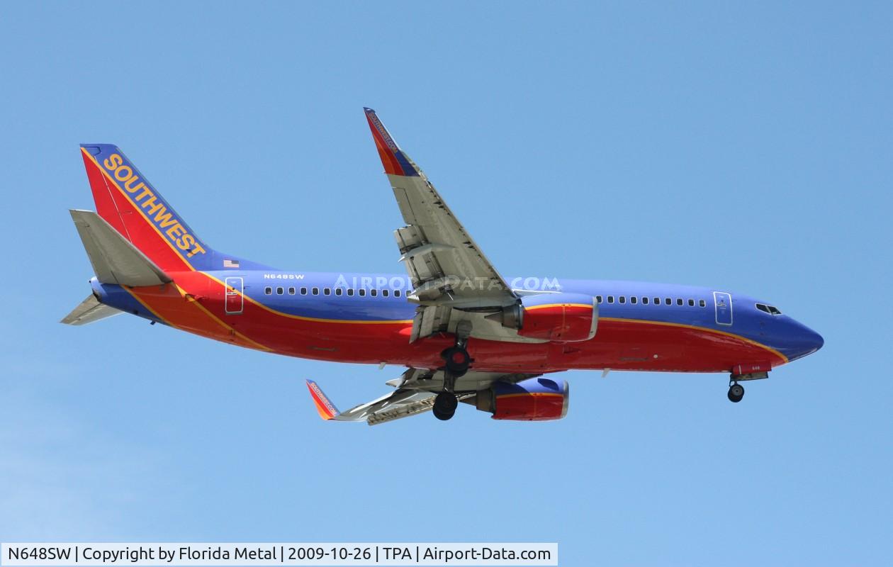 N648SW, 1997 Boeing 737-3H4 C/N 27718, Southwest 737-300