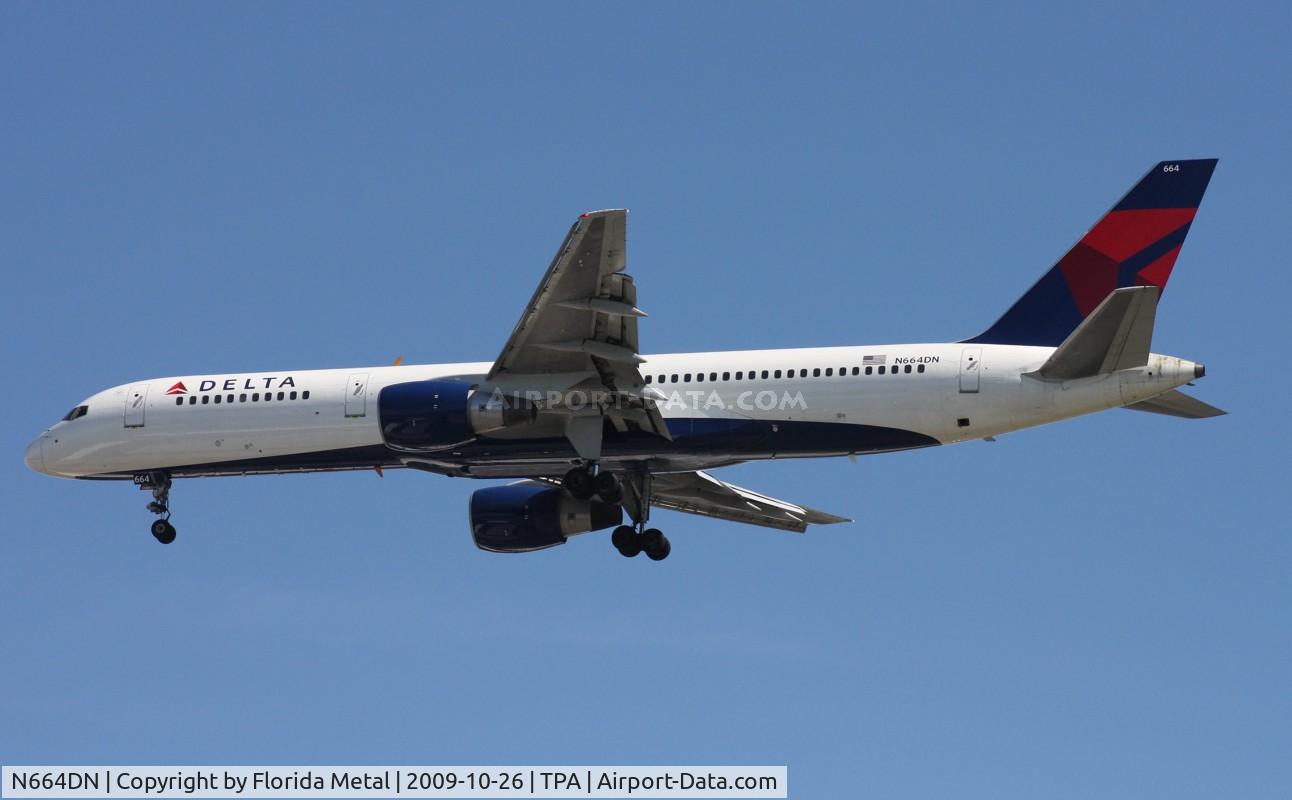 N664DN, 1991 Boeing 757-232 C/N 25012, Delta 757-200