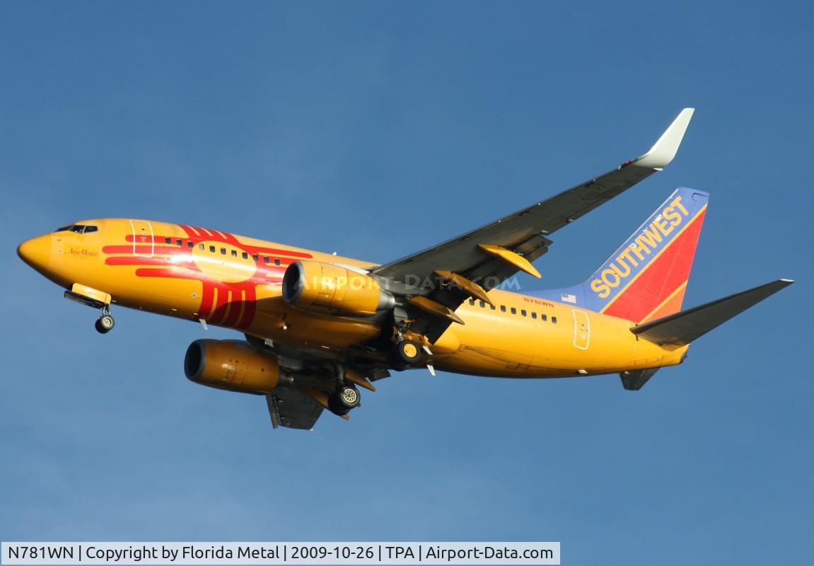 N781WN, 2000 Boeing 737-7H4 C/N 30601, New Mexico One
