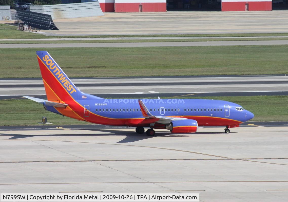 N799SW, 1998 Boeing 737-7Q8 C/N 28209, Southwest 737
