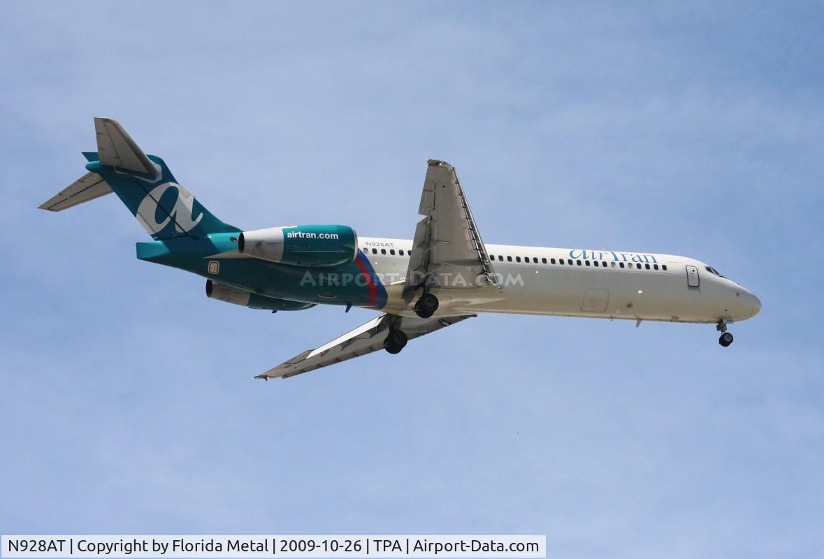 N928AT, 2000 Boeing 717-200 C/N 55076, Air Tran 717