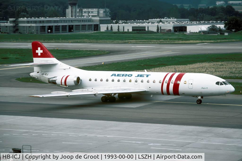 HB-ICJ, 1964 Sud Aviation SE-210 Caravelle 10B3 Super B C/N 169, one of the last Caravelles to see service in Europe.