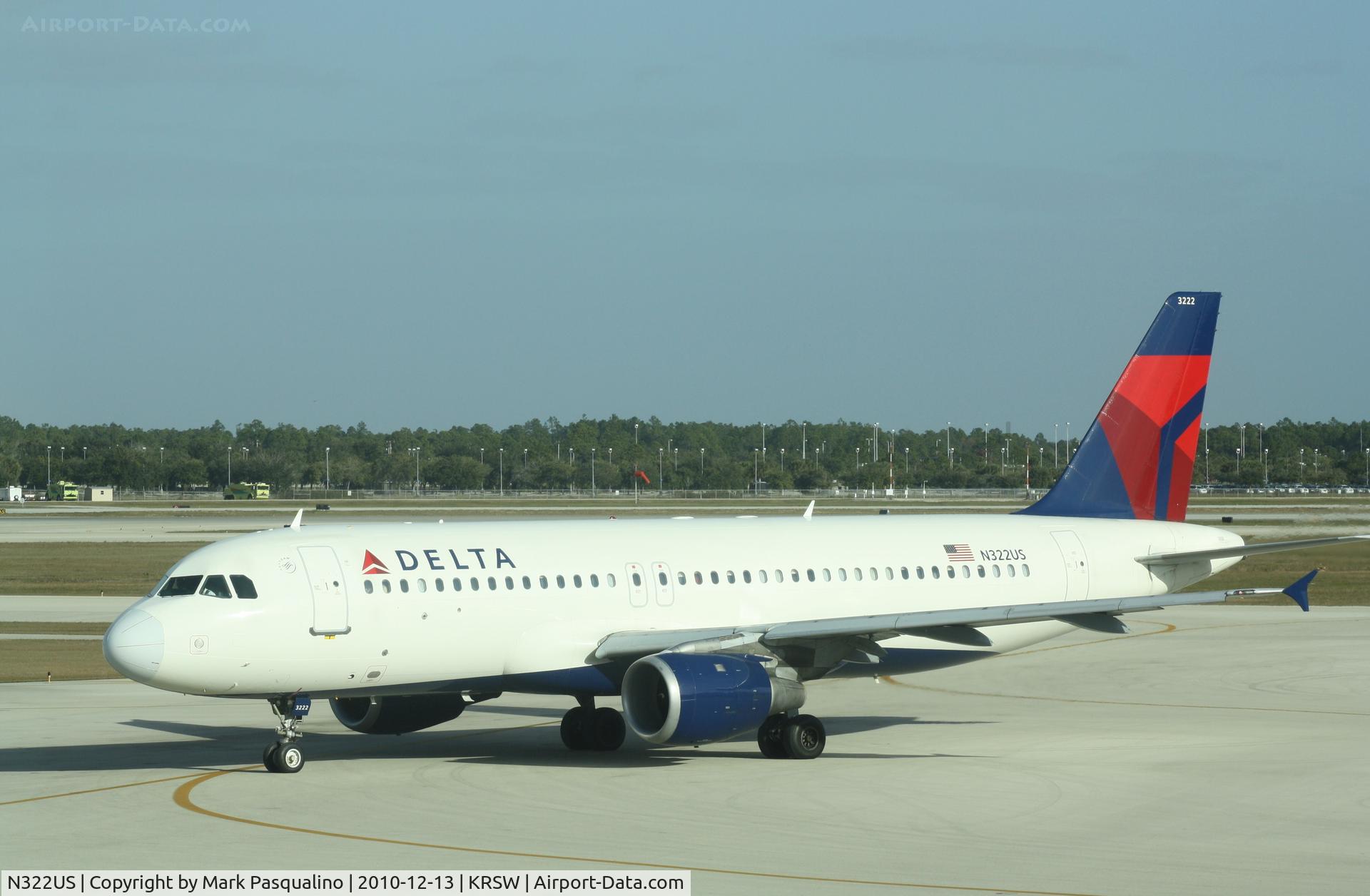N322US, 1992 Airbus A320-211 C/N 263, Airbus A320