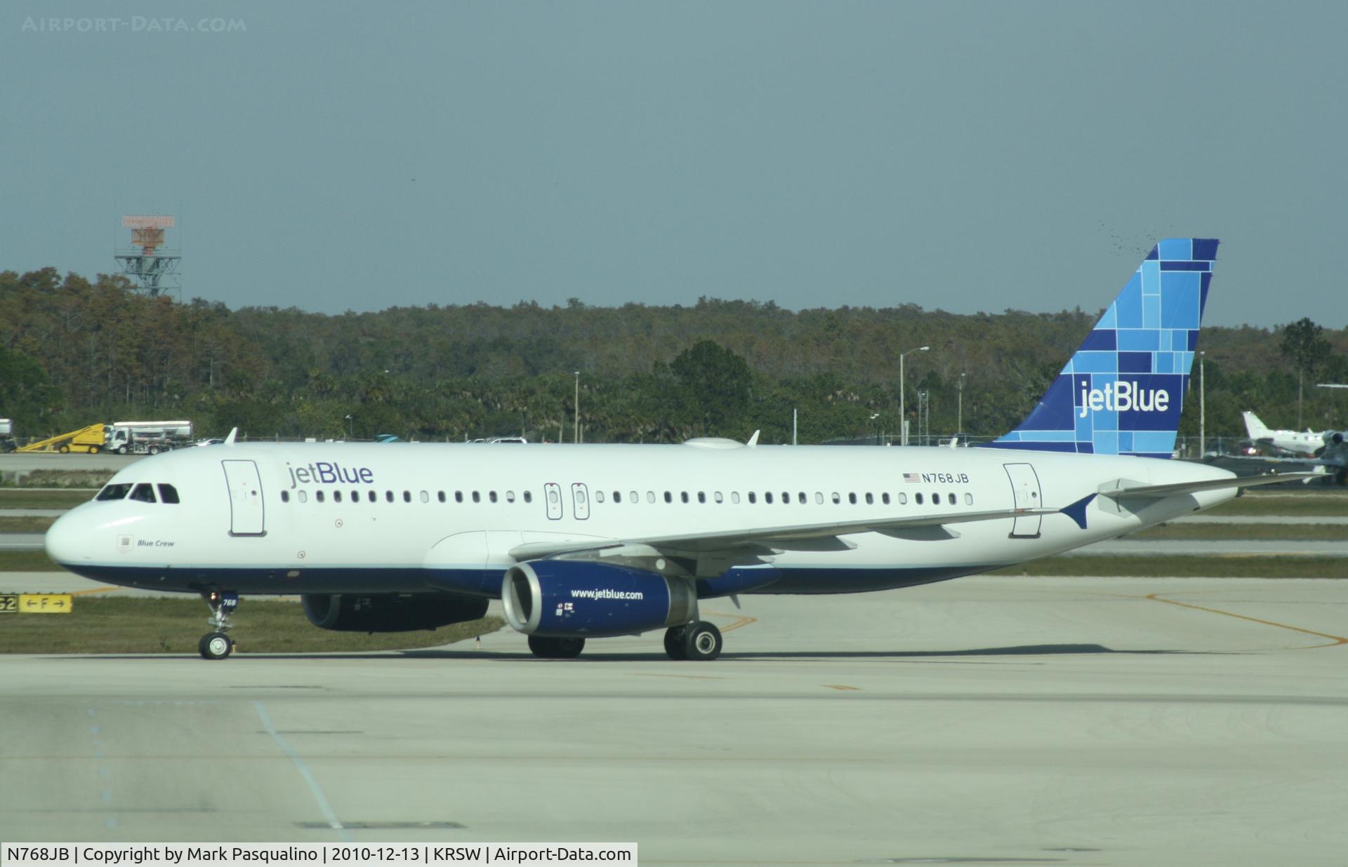 N768JB, 2008 Airbus A320-232 C/N 3760, Arbus A320