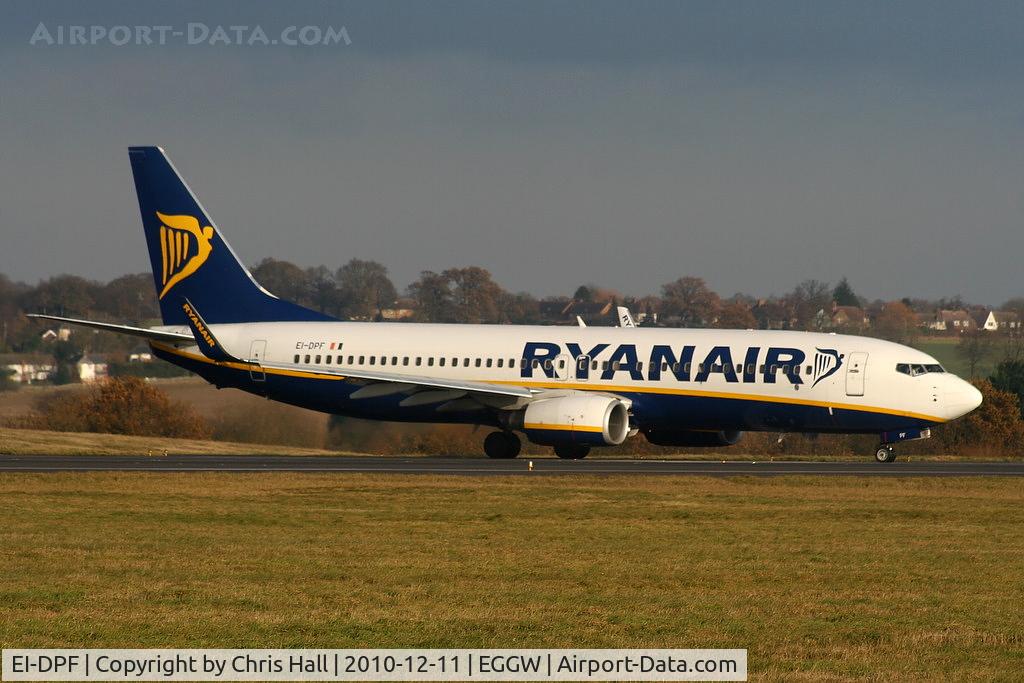 EI-DPF, 2007 Boeing 737-8AS C/N 33606, Ryanair B737 taxying to RW26