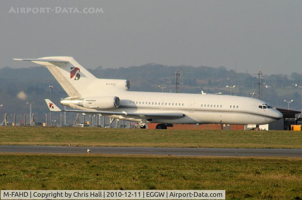 M-FAHD, 1966 Boeing 727-76 C/N 19254, Prime Air Corporation B727 taxying to the apron after arriving on RW26