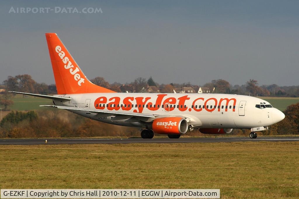 G-EZKF, 2004 Boeing 737-73V C/N 32427, easyJet B737 waiting for clearance to enter RW26 for departure