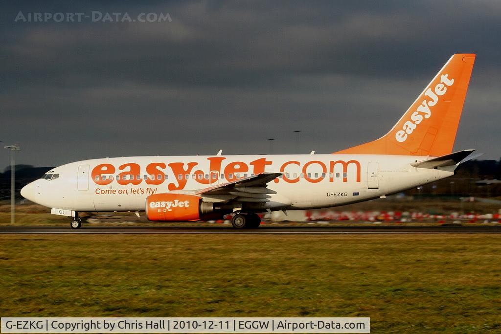 G-EZKG, 2004 Boeing 737-73V C/N 32428, easyJet B737 departing from RW26