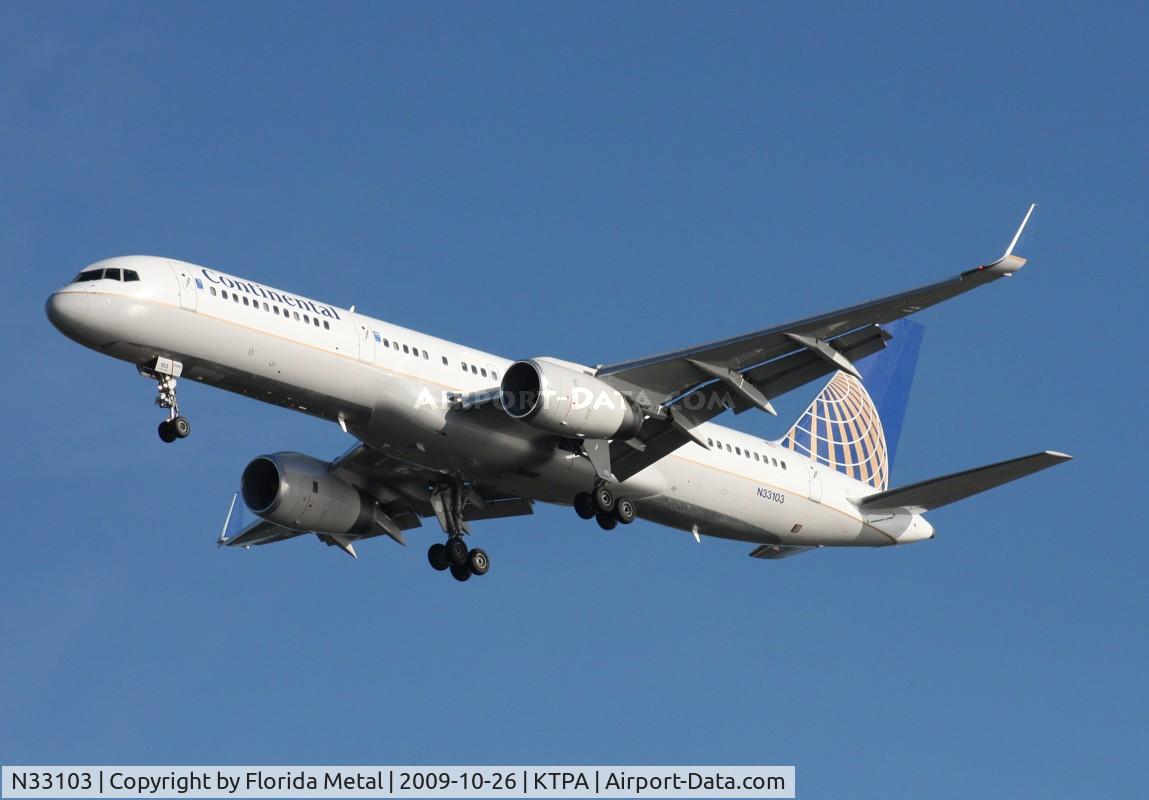 N33103, 1994 Boeing 757-224 C/N 27293, Continental 757-200