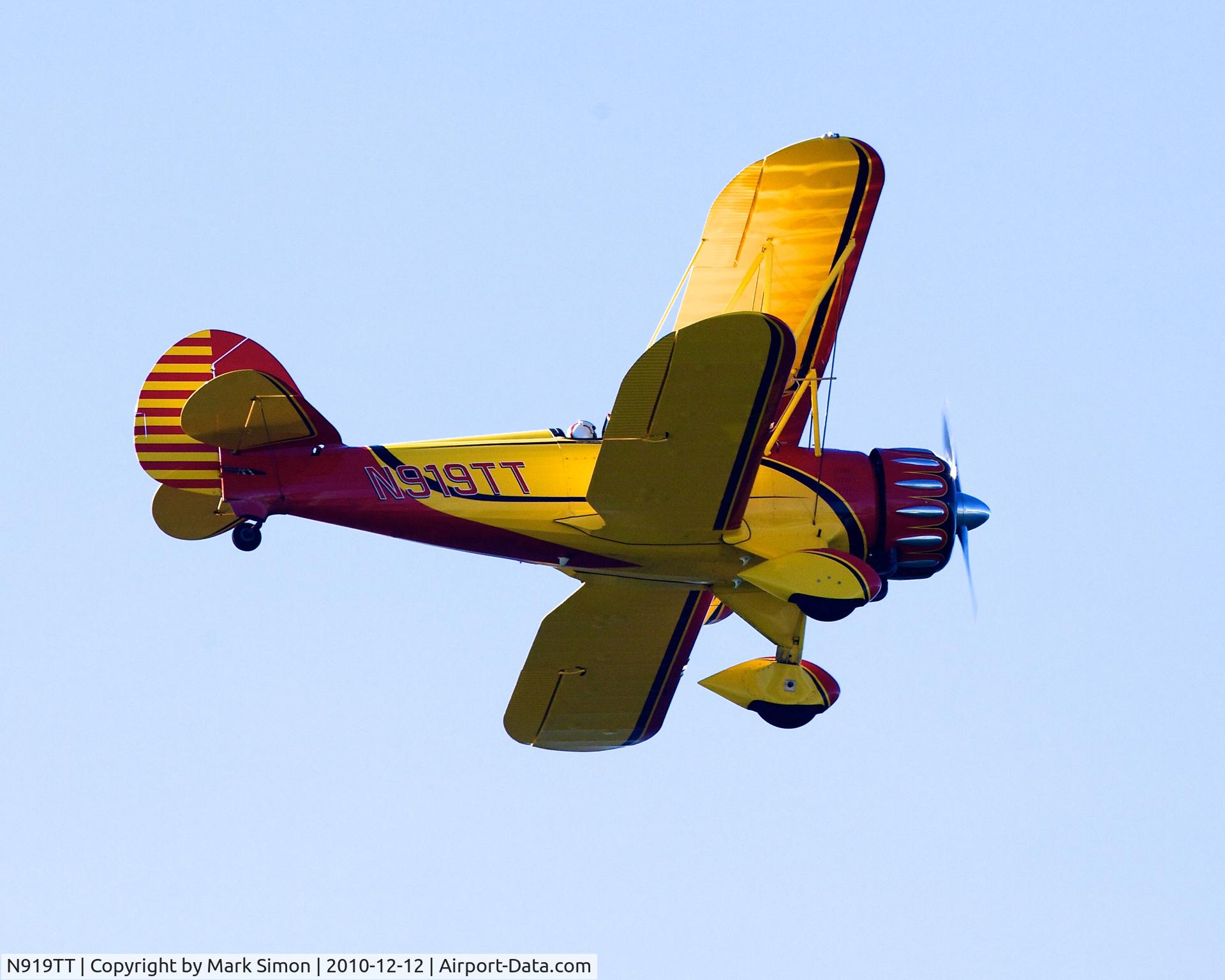 N919TT, 2006 Waco YMF-F5C C/N F5C111, Over Salt Creek Beach