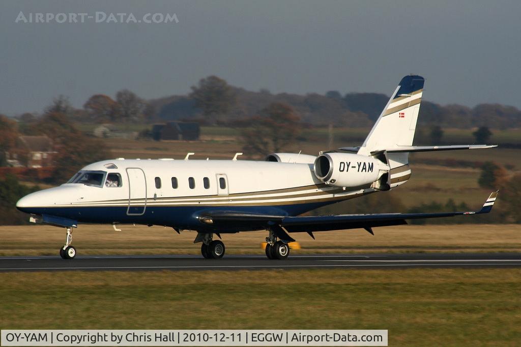 OY-YAM, 1999 Israel Aircraft Industries IAI-1125A Astra SPX C/N 111, Air Alpha Astra SPX landing on RW26