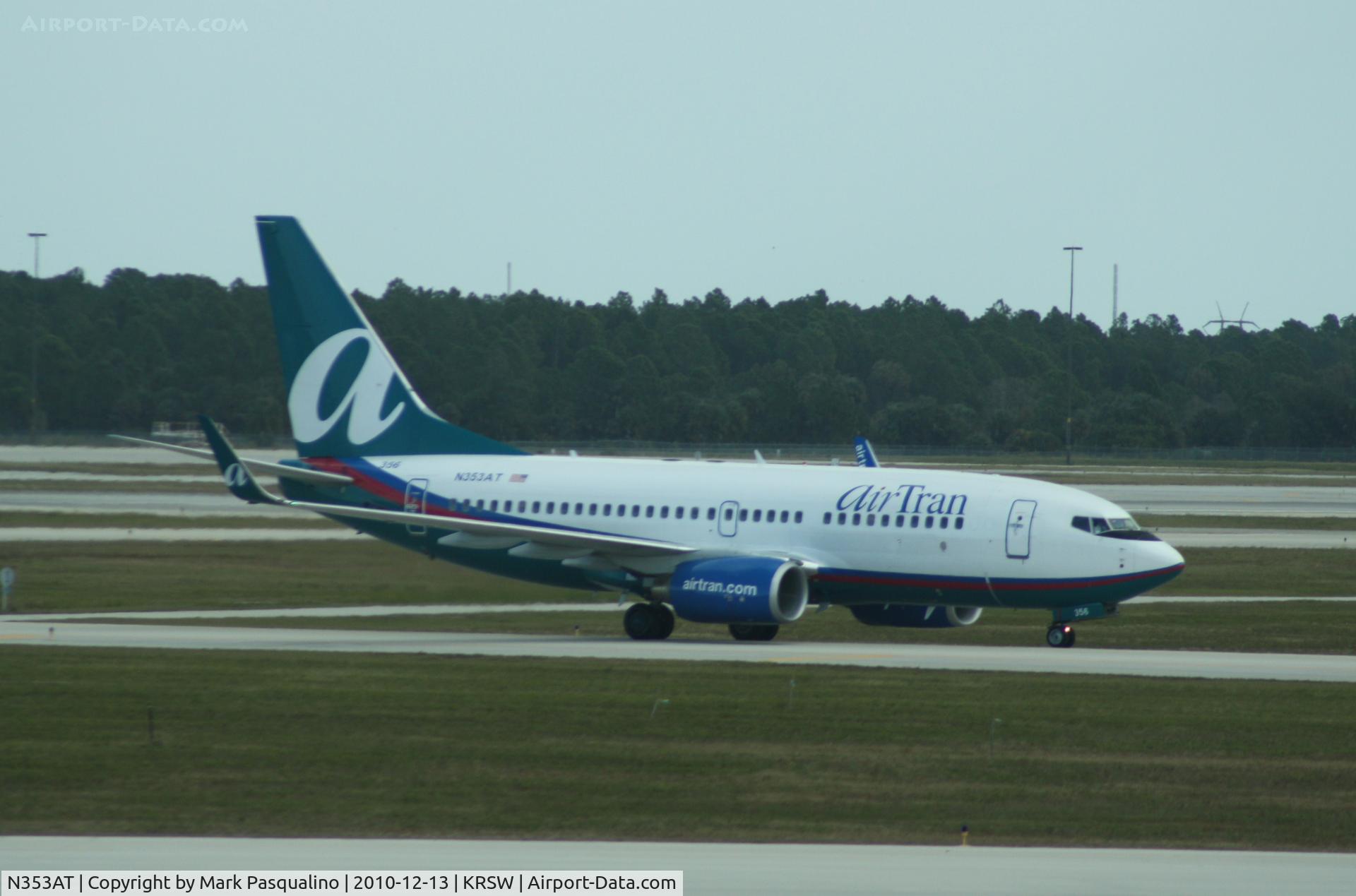 N353AT, Boeing 737-7BD C/N 36724, Boeing 737-700