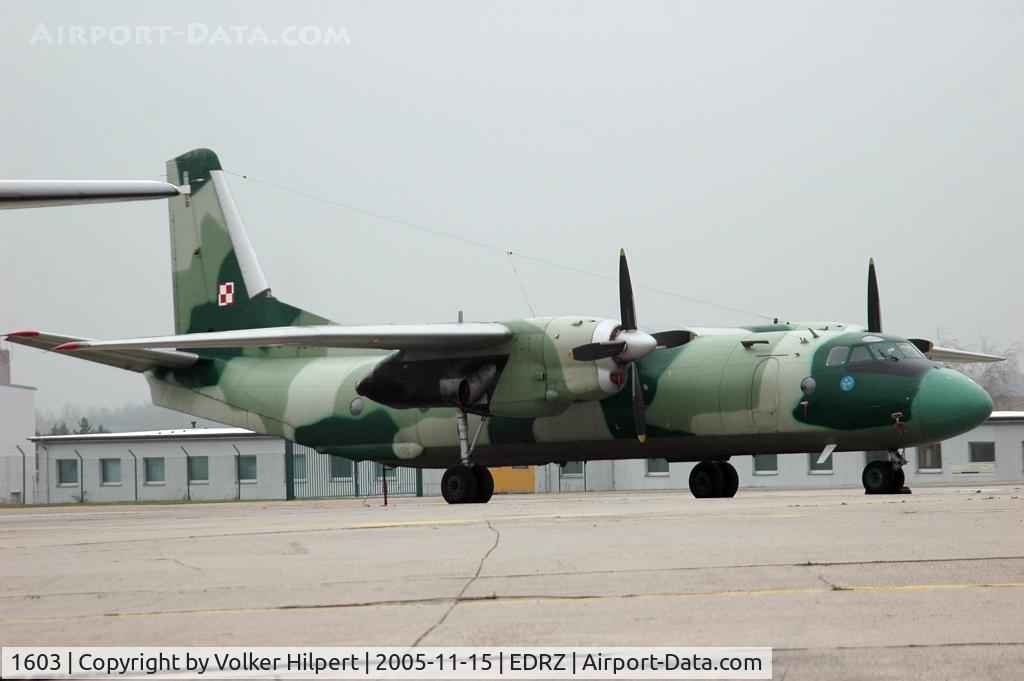 1603, 1973 Antonov An-26 C/N 1603, Polish Air Force
