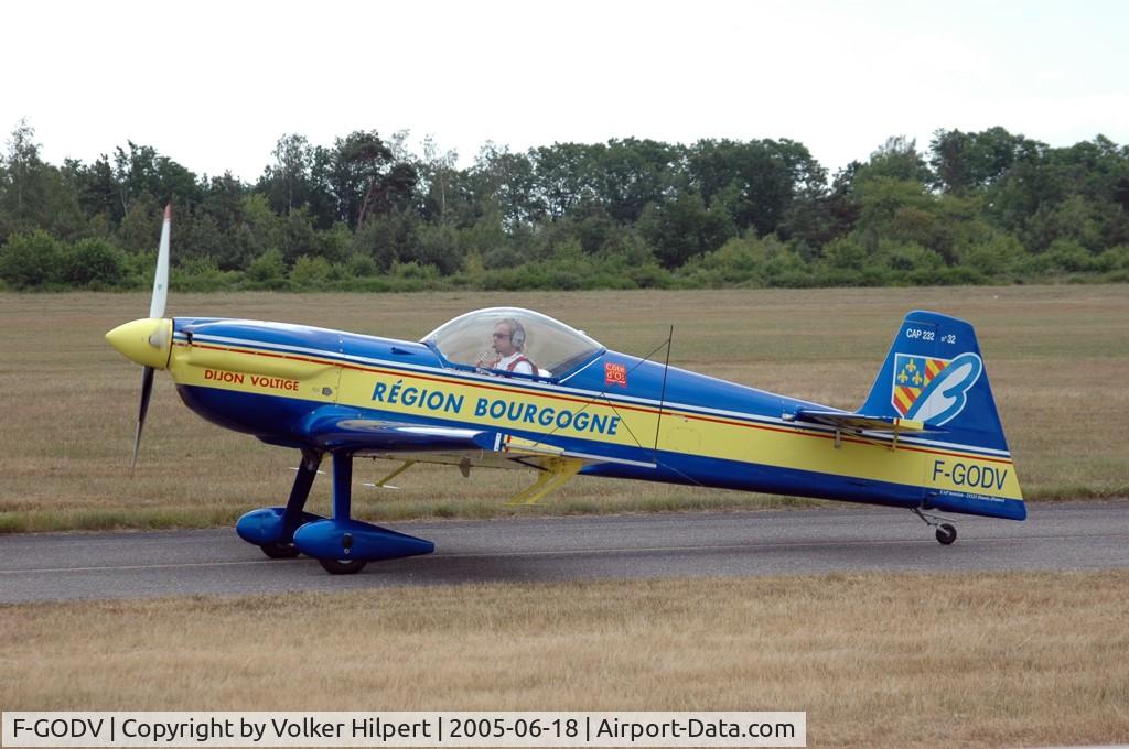 F-GODV, 2001 Mudry CAP-232 C/N 32, at Hagenau