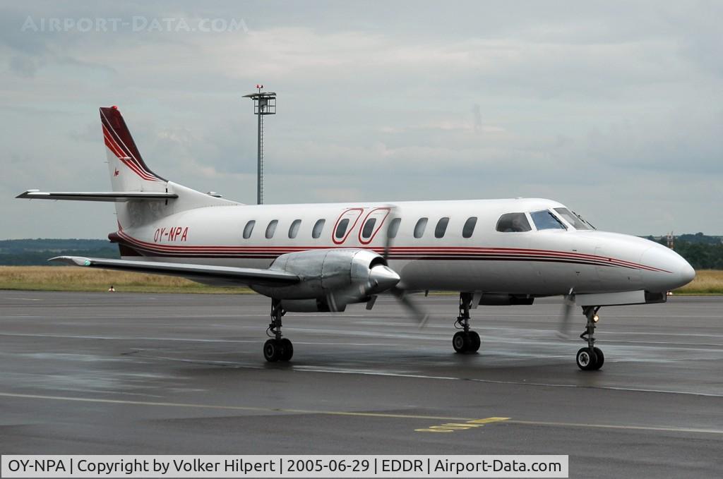 OY-NPA, 1978 Swearingen SA-226TC Metro II C/N TC-258, at scn