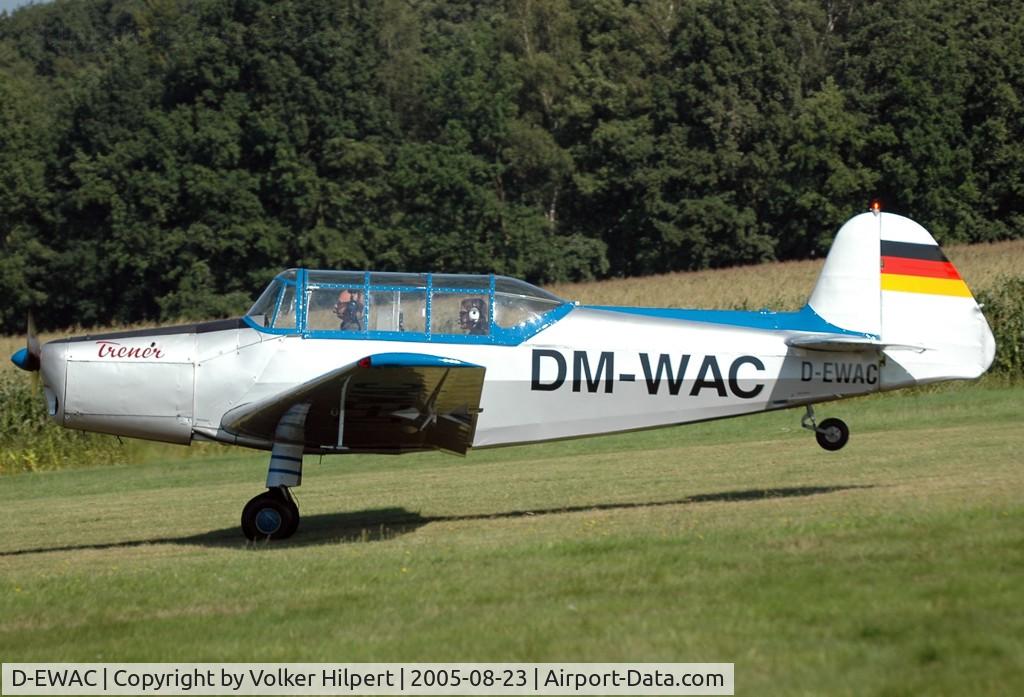 D-EWAC, 1957 Zlin Z-126 Trener C/N 791, at Schaffen-Diest