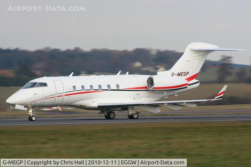 G-MEGP, 2006 Bombardier Challenger 300 (BD-100-1A10) C/N 20096, Challenger 300 landing on RW26