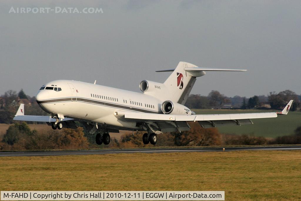 M-FAHD, 1966 Boeing 727-76 C/N 19254, Prime Air Corporation B727 touching down on RW26