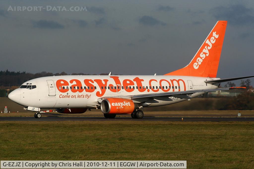 G-EZJZ, 2003 Boeing 737-73V C/N 32421, easyJet B737 departing from RW26
