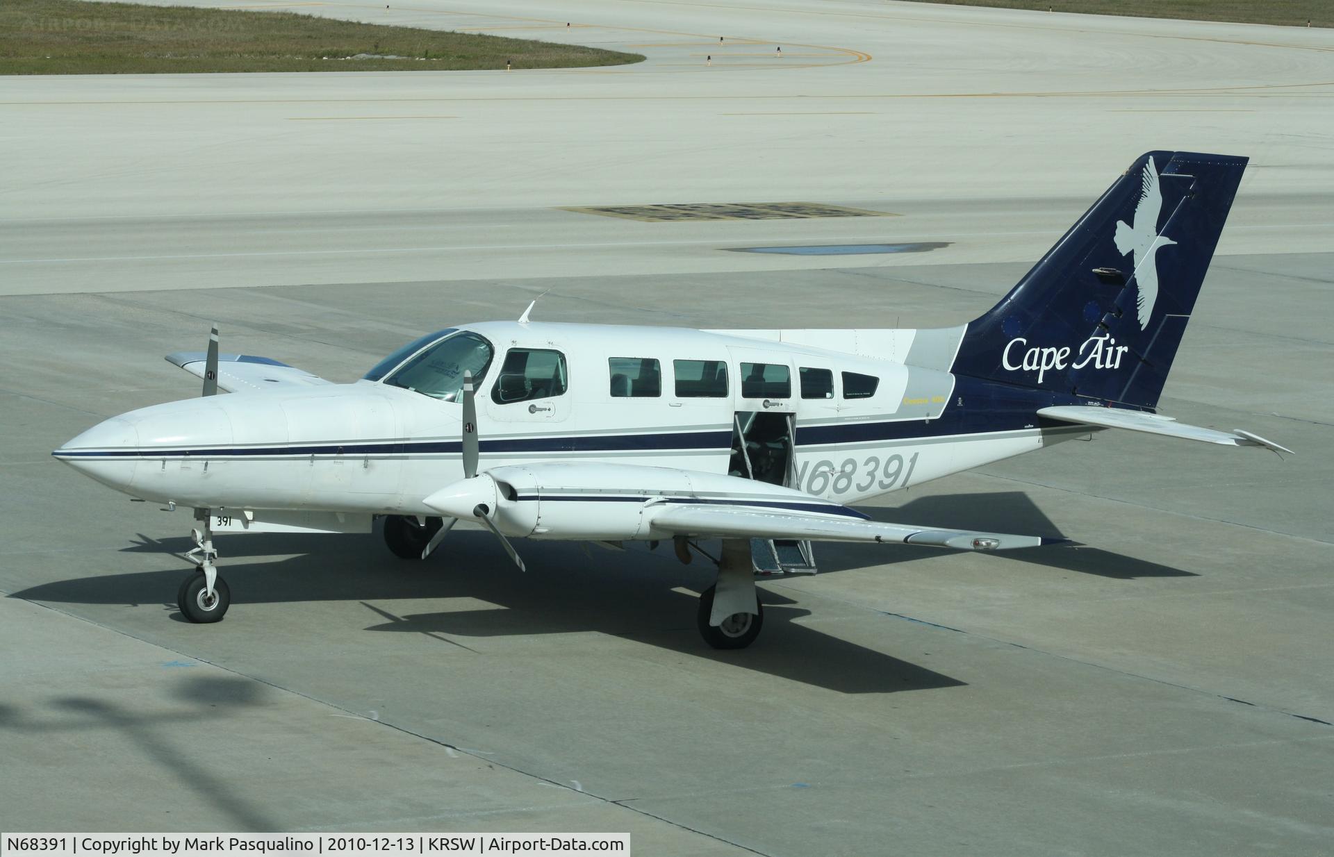 N68391, 1981 Cessna 402C C/N 402C0483, Cessna 402C