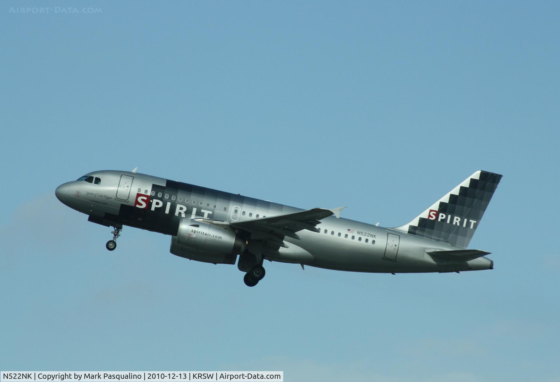 N522NK, 2006 Airbus A319-132 C/N 2893, Airbus A319