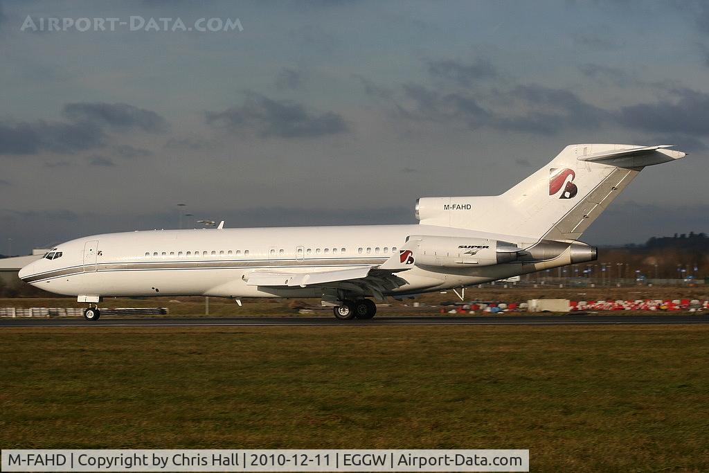 M-FAHD, 1966 Boeing 727-76 C/N 19254, Prime Air Corporation B727 landing on RW26