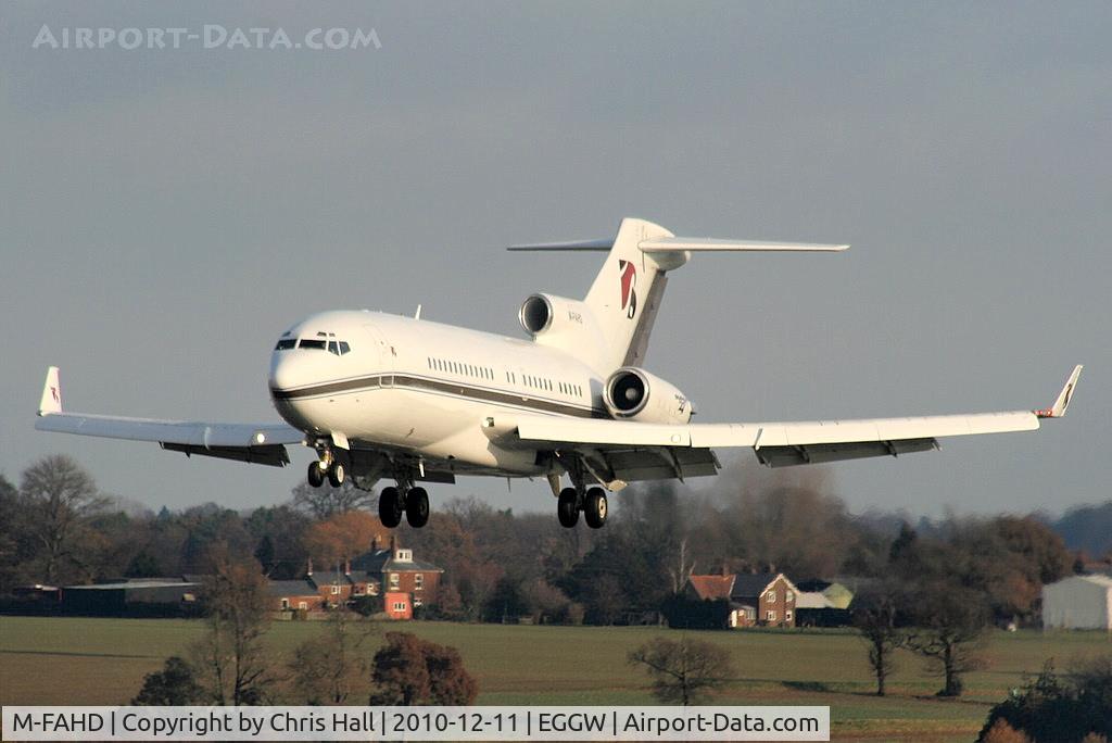 M-FAHD, 1966 Boeing 727-76 C/N 19254, Prime Air Corporation B727 on short finals for RW26