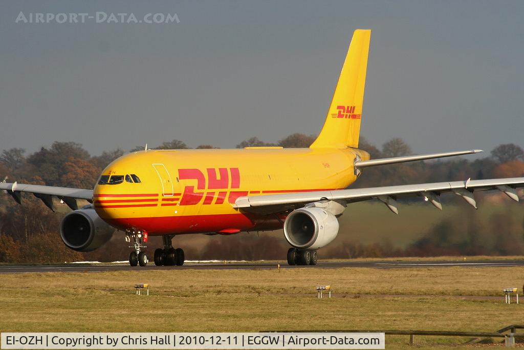 EI-OZH, 1982 Airbus A300B4-203(F) C/N 234, DHL A300 departing form RW26
