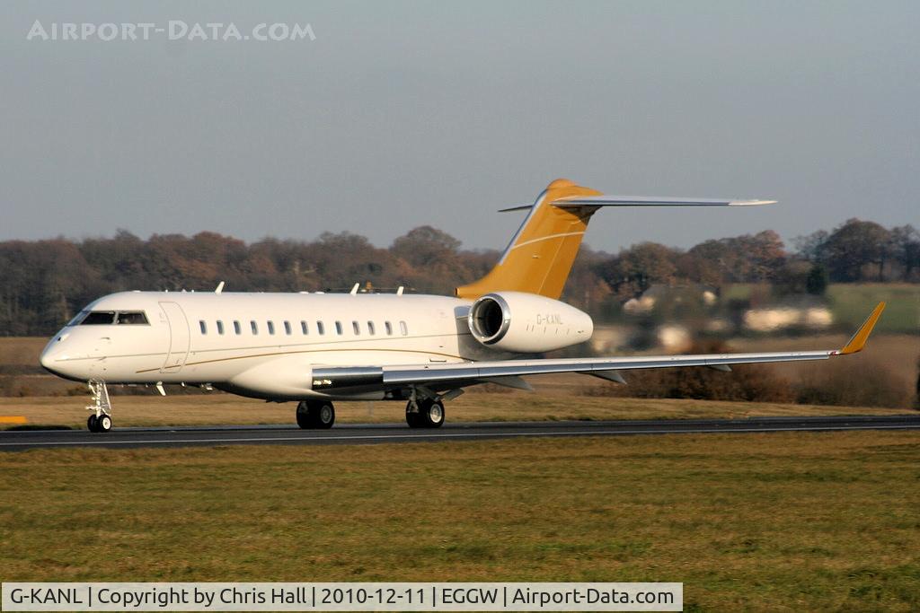G-KANL, 2010 Bombardier BD-700-1A10 Global Express C/N 9331, Ocean Sky Global Express departing from RW26