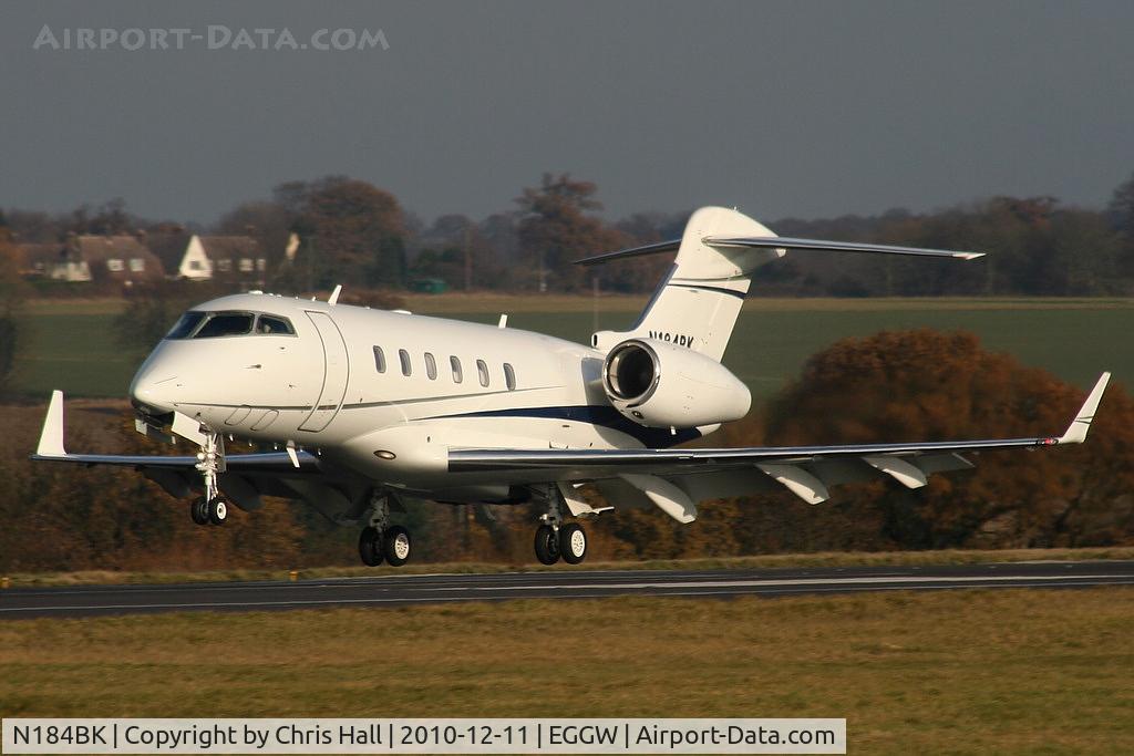 N184BK, 2008 Bombardier Challenger 300 (BD-100-1A10) C/N 20209, Latium 3 Inc Challenger 300 landing on RW26