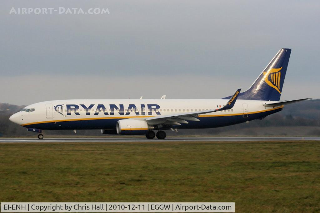 EI-ENH, 2010 Boeing 737-8AS C/N 35033, Ryanair B737 departing from RW26