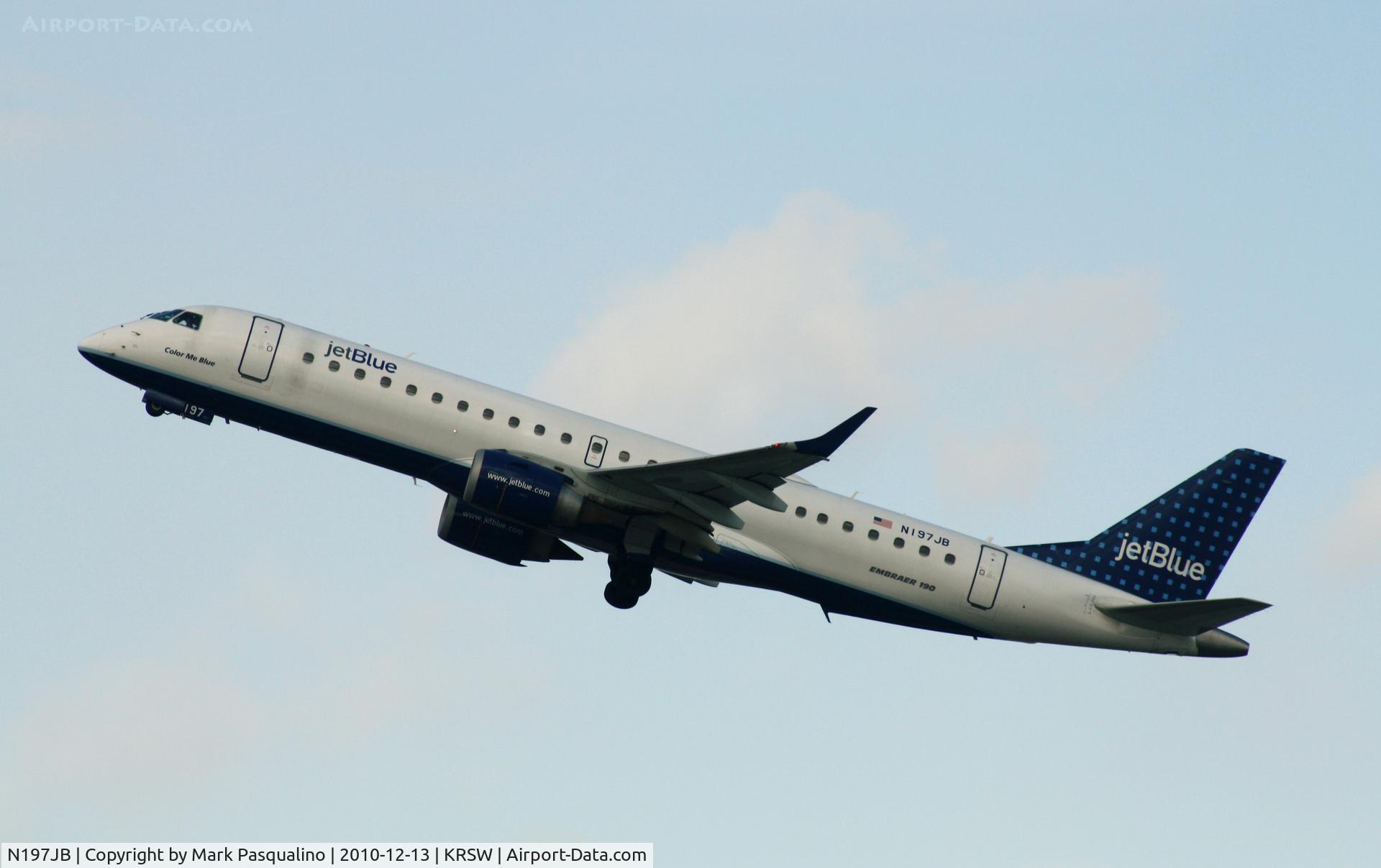 N197JB, 2006 Embraer 190AR (ERJ-190-100IGW) C/N 19000020, ERJ 190-100 IGW