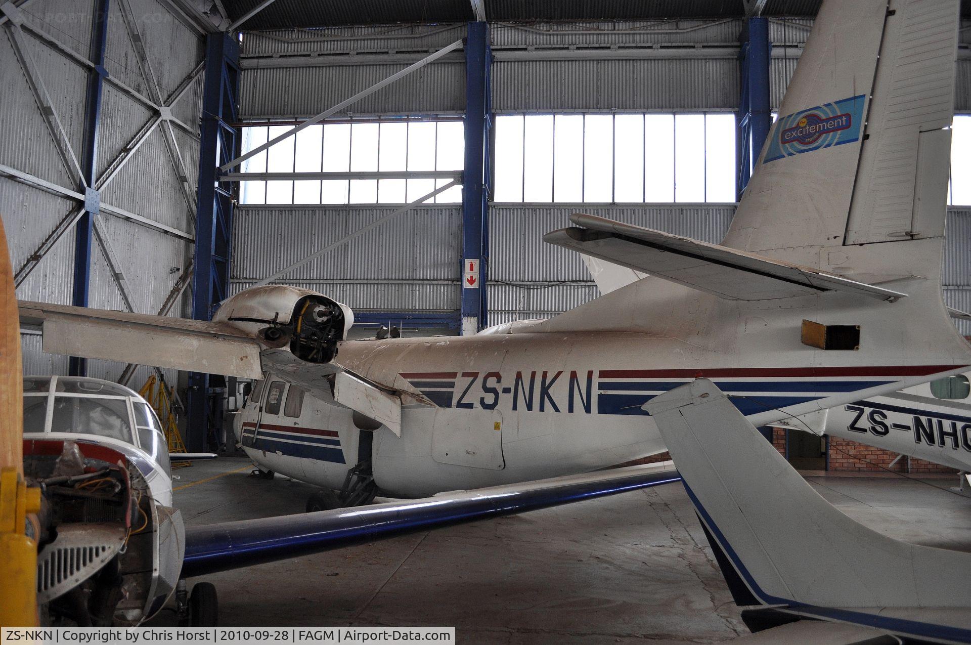 ZS-NKN, Piaggio P-166S Albatross C/N 459, not looking that healthy..