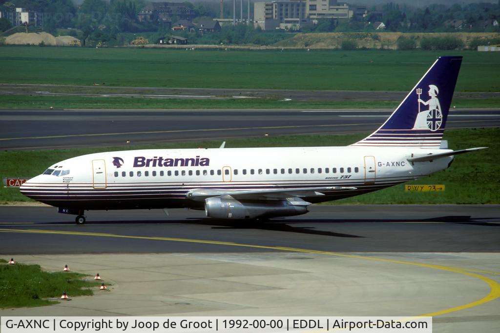 G-AXNC, 1969 Boeing 737-204 C/N 20417, Britannia Airways