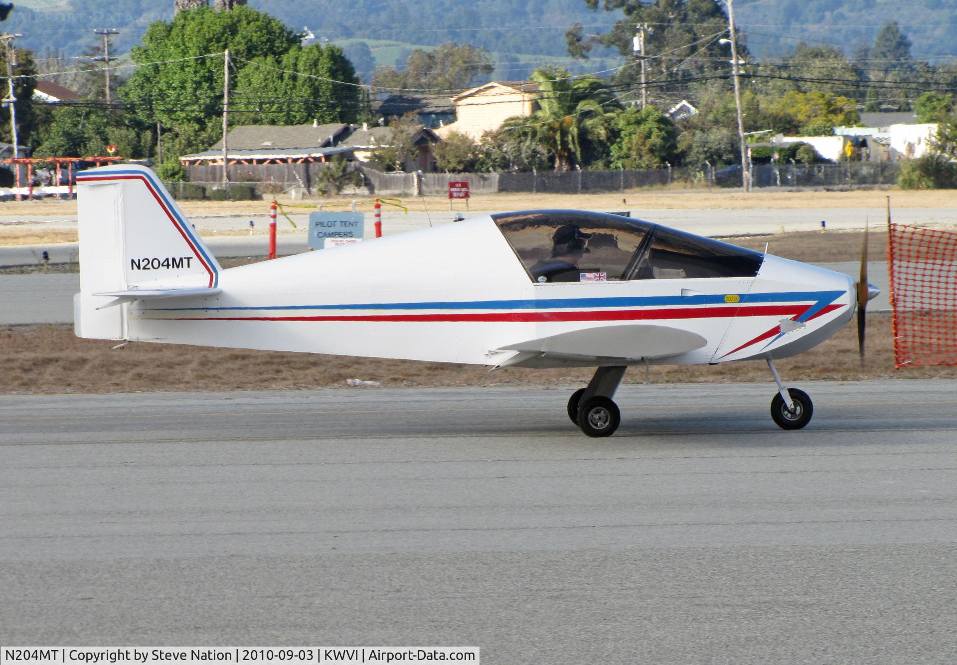 N204MT, 2006 Sonex Sonex C/N 212, 2006 Fernell SONEX taxiing @ 2010 Watsonville Fly-in