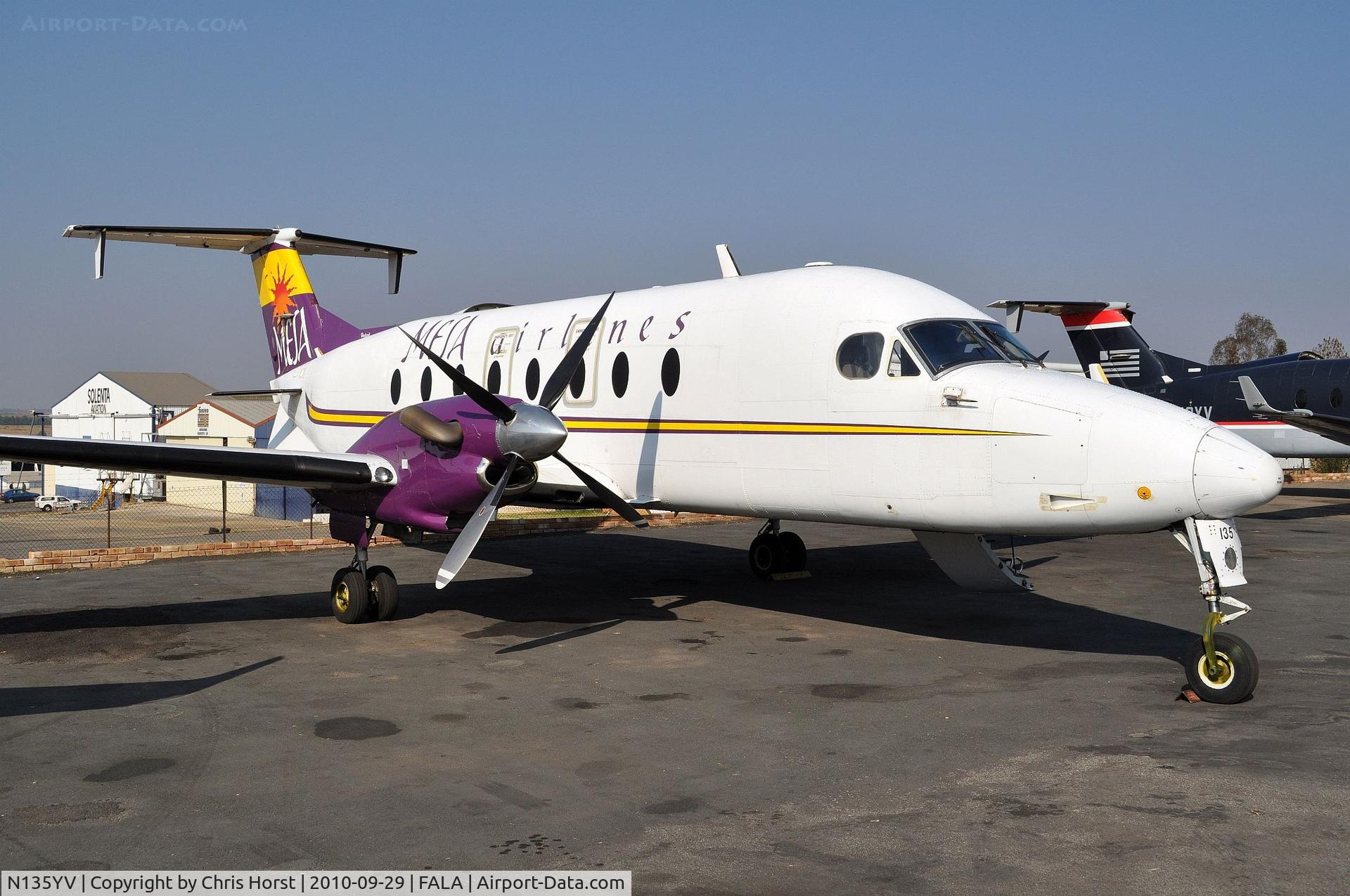 N135YV, 1995 Beech 1900D C/N UE-135, starting a new life in SA