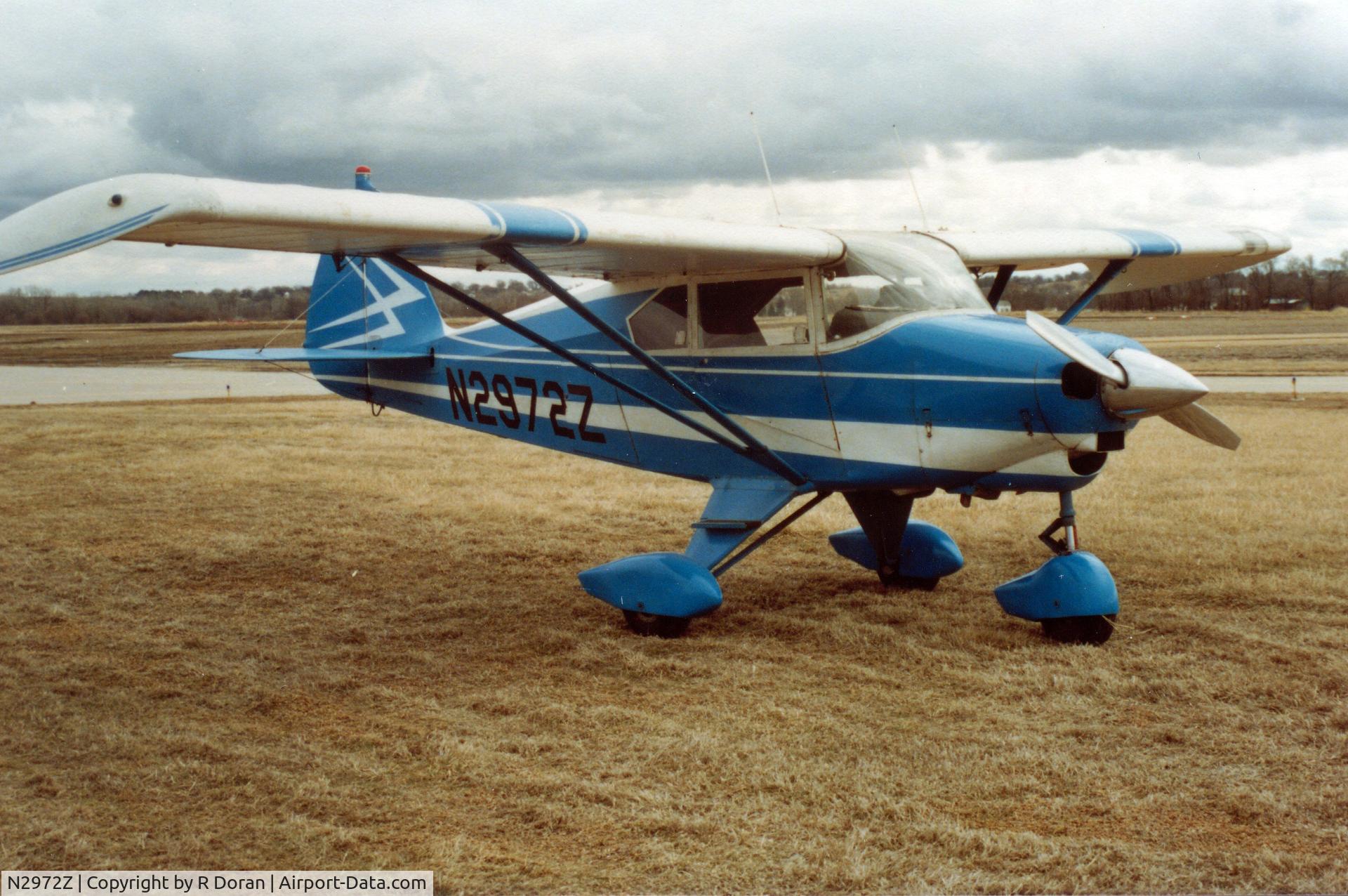 N2972Z, 1959 Piper PA-22-160 Tri Pacer C/N 22-6859, N2972Z at Red Oak, Iowa Airport