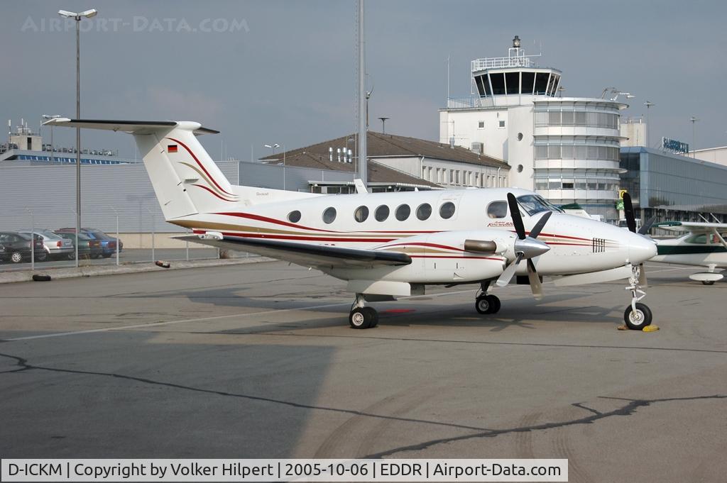 D-ICKM, 1982 Beech B200 King Air C/N BB-1005, at scn