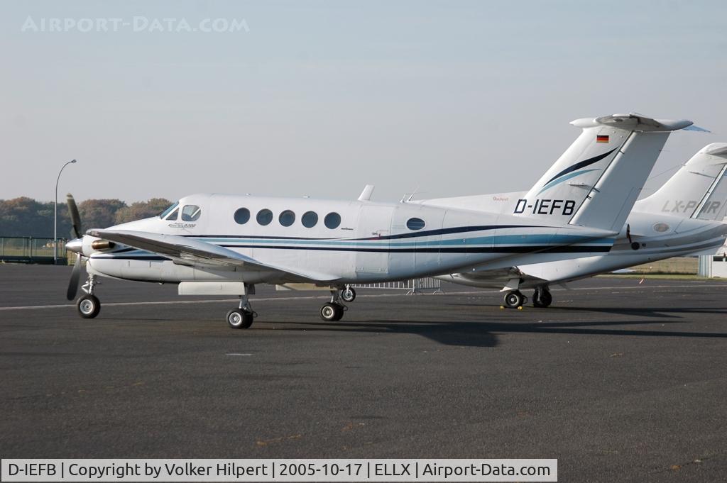 D-IEFB, 1981 Beech B200 Super King Air King Air C/N BB-897, at lux