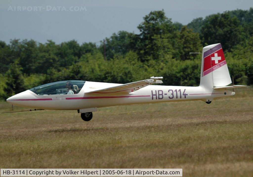 HB-3114, 1993 Marganski Swift S-1 C/N 109, at Hagenau