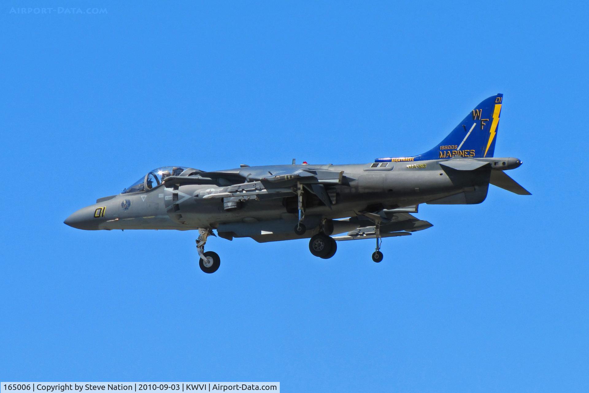165006, McDonnell Douglas AV-8B+ Harrier II C/N 262, VMA-513 