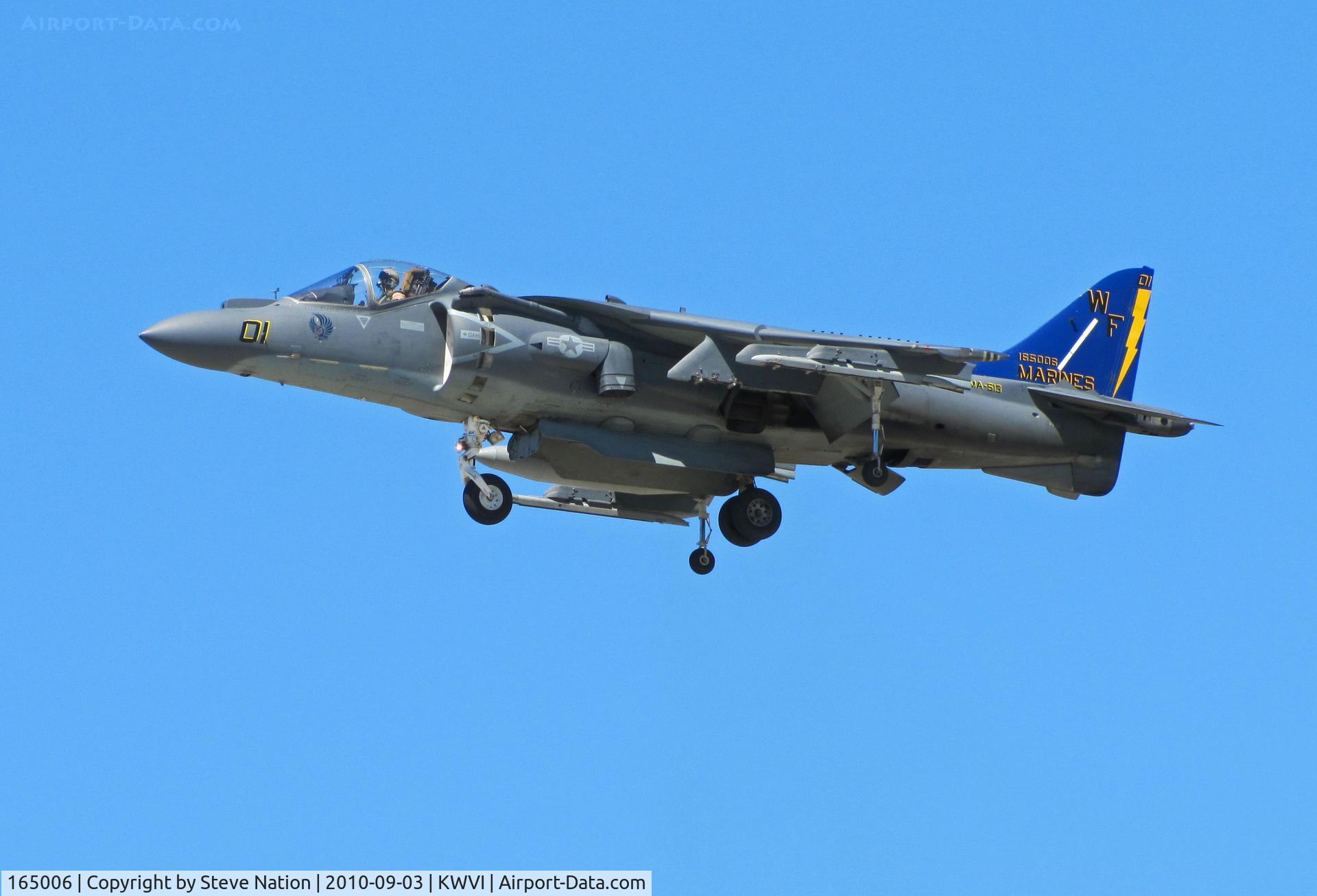 165006, McDonnell Douglas AV-8B+ Harrier II C/N 262, VMA-513 