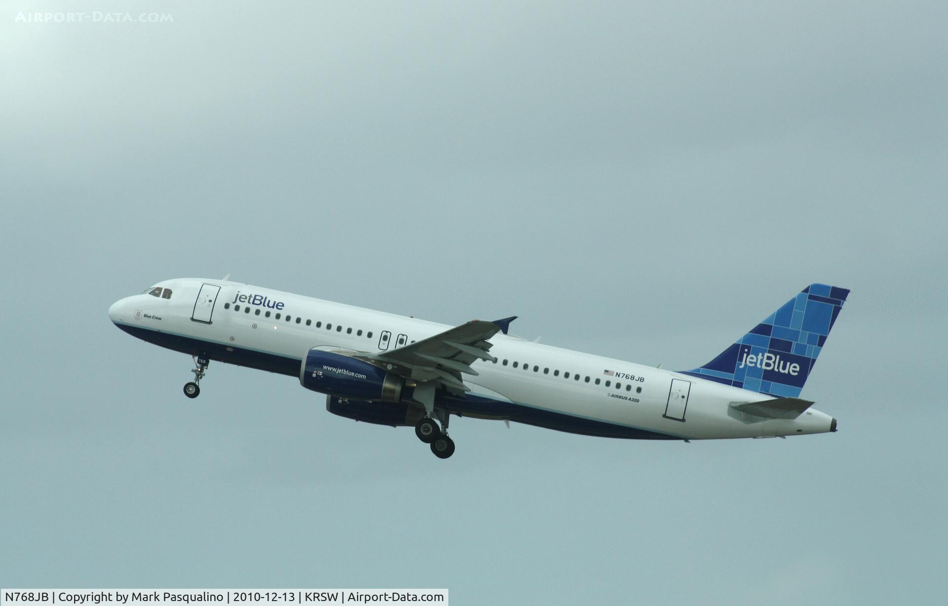 N768JB, 2008 Airbus A320-232 C/N 3760, Airbus A320