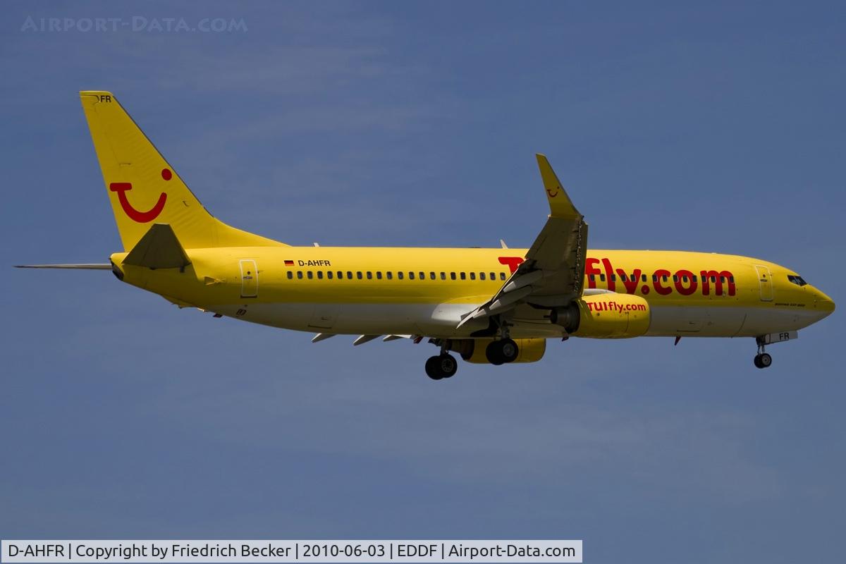 D-AHFR, 2000 Boeing 737-8K5 C/N 30593, on final RW07R