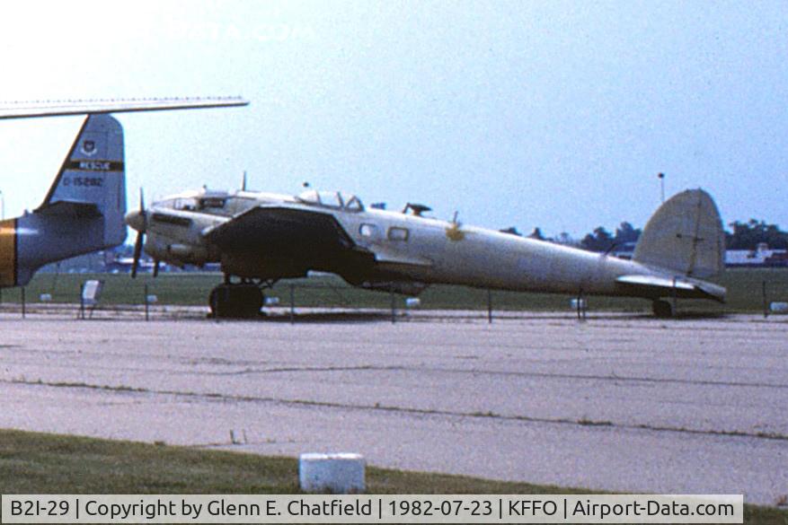 B2I-29, CASA 2-111D C/N 152, Ex Spanish Air Force CASA 2.111H at the National Museum of the USAF