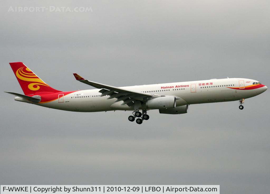 F-WWKE, 2010 Airbus A330-343X C/N 1178, C/n 1178