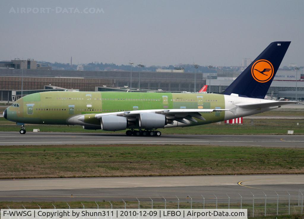 F-WWSG, 2010 Airbus A380-841 C/N 070, C/n 070 - For Lufthansa