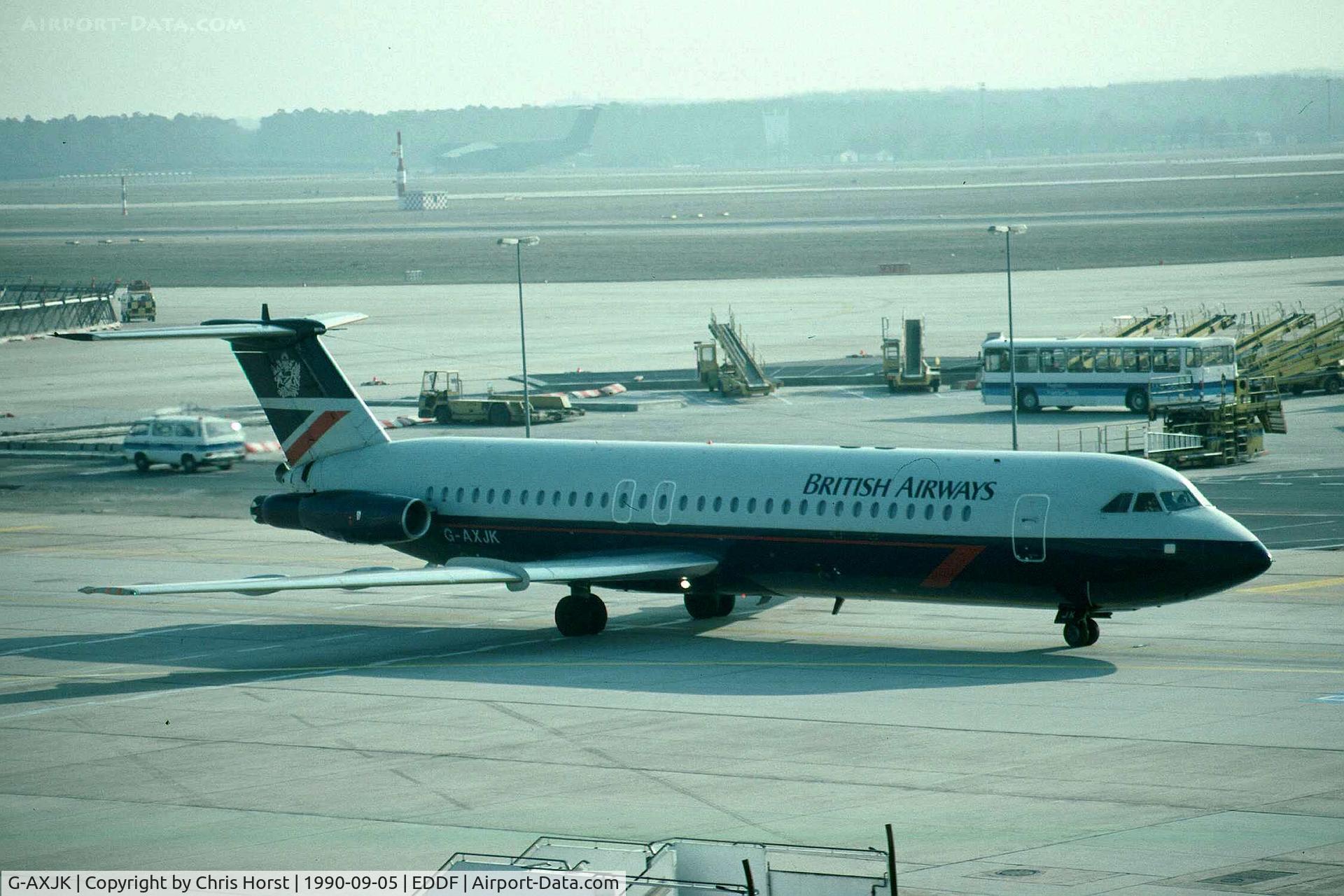 G-AXJK, 1969 BAC 111-501EX One-Eleven C/N BAC.191, old c/s
