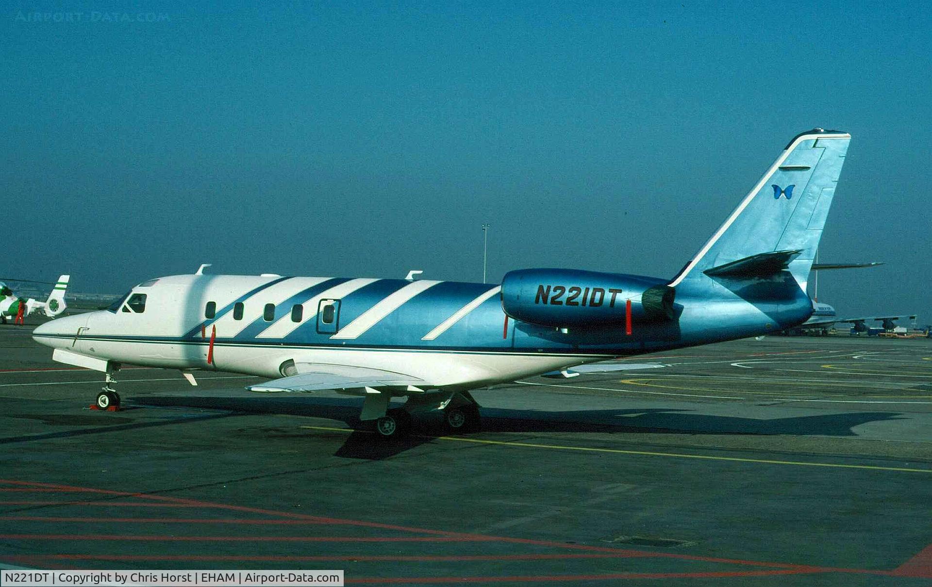 N221DT, 1987 Israel Aircraft Industries IAI 1125 Astra C/N 016, scanned slide